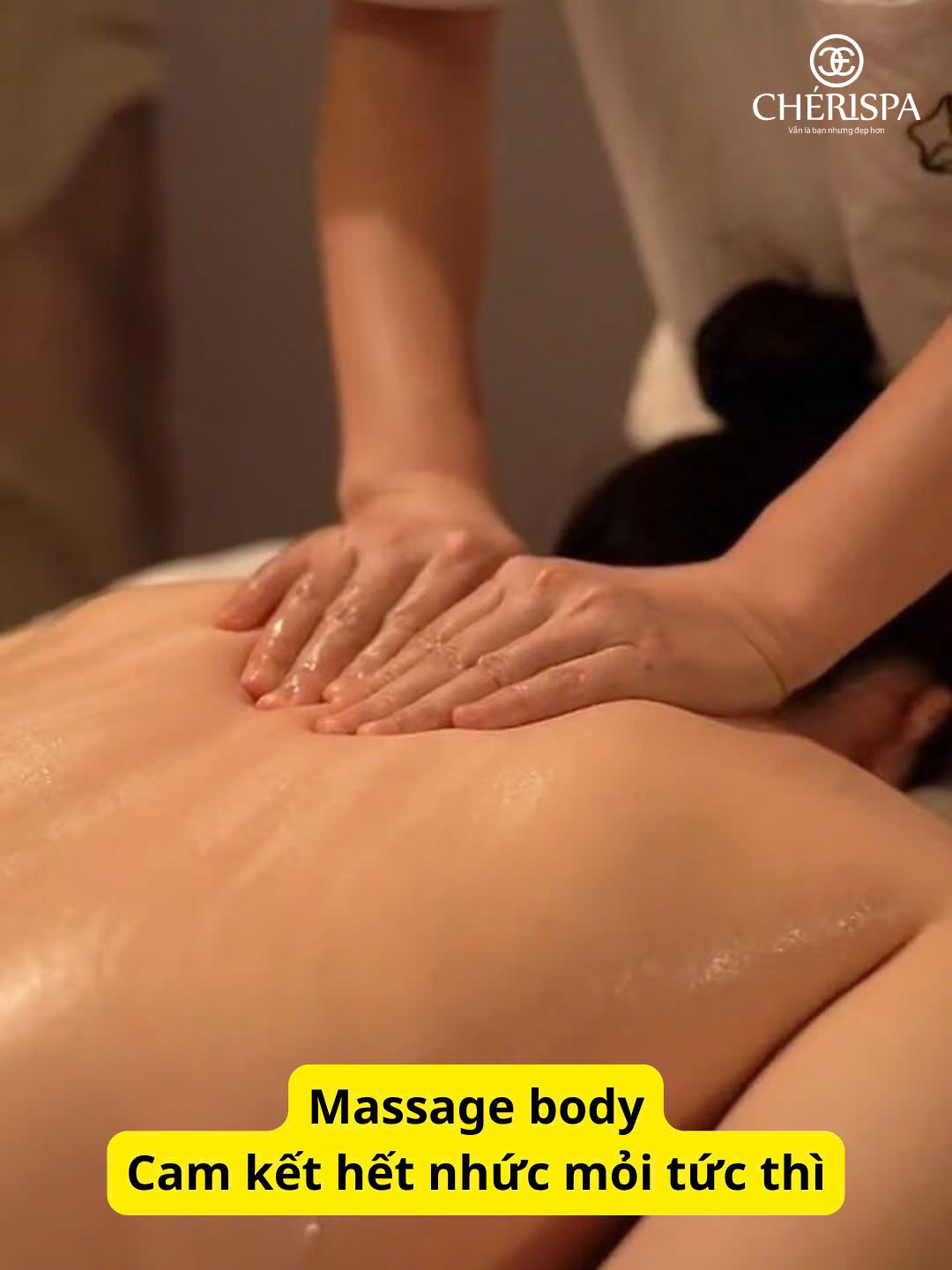 Massage body Quảng Ngãi tại CHÉRISPA - Thư giãn & giảm stress hiệu quả