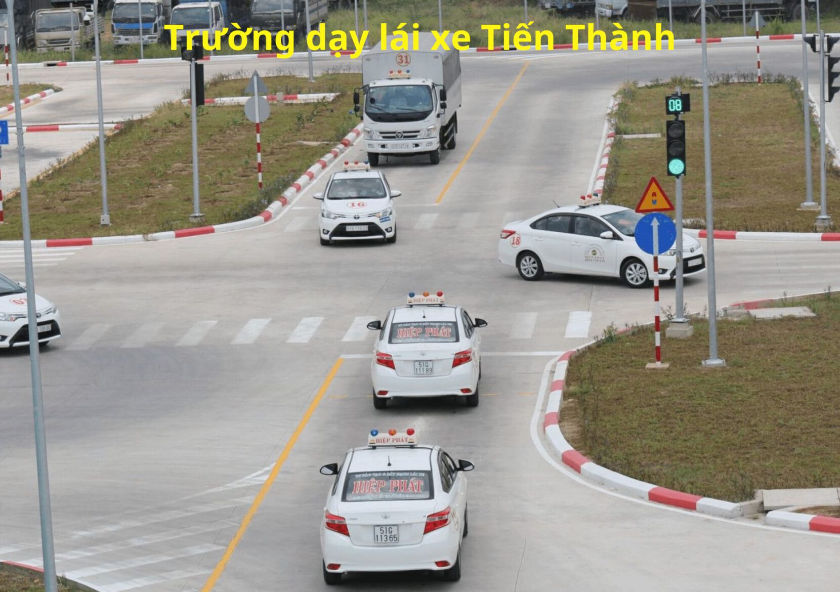 Trường Dạy Lái Xe Tiến Thành - Đăng ký giấy phép lái xe