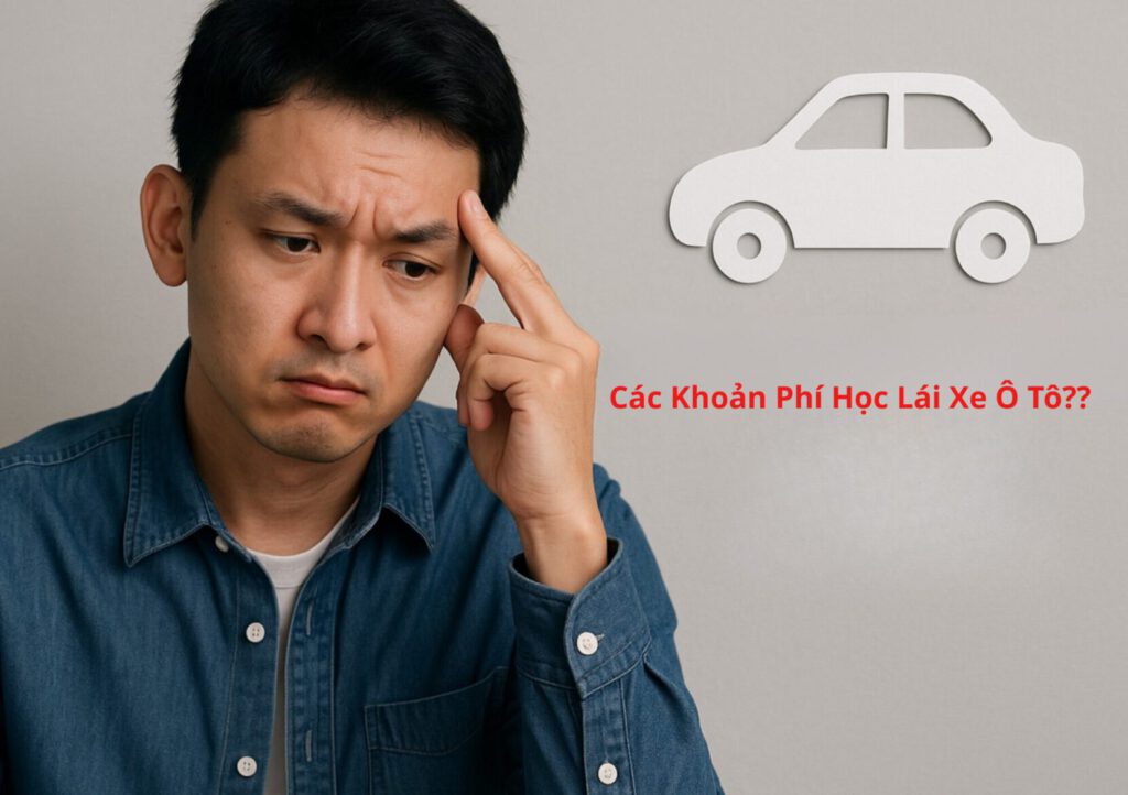 Các Khoản Phí Học Lái Xe Ô Tô-Giá Thi Bằng Lái Xe Ô Tô