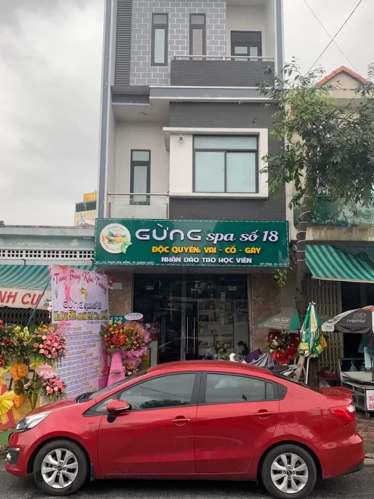 Gừng Spa Quảng Ngãi - Massage lưng Quảng Ngãi chất lượng