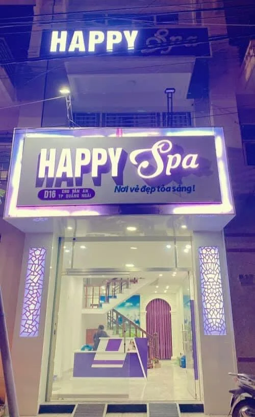 Happy Spa - Massage đầu Quảng Ngãi chất lượng