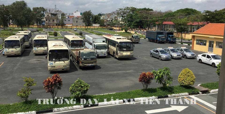 Sân Tập Trường Dạy lái Xe Tiến Thành-Học Bằng B Cơ Khí tphcm