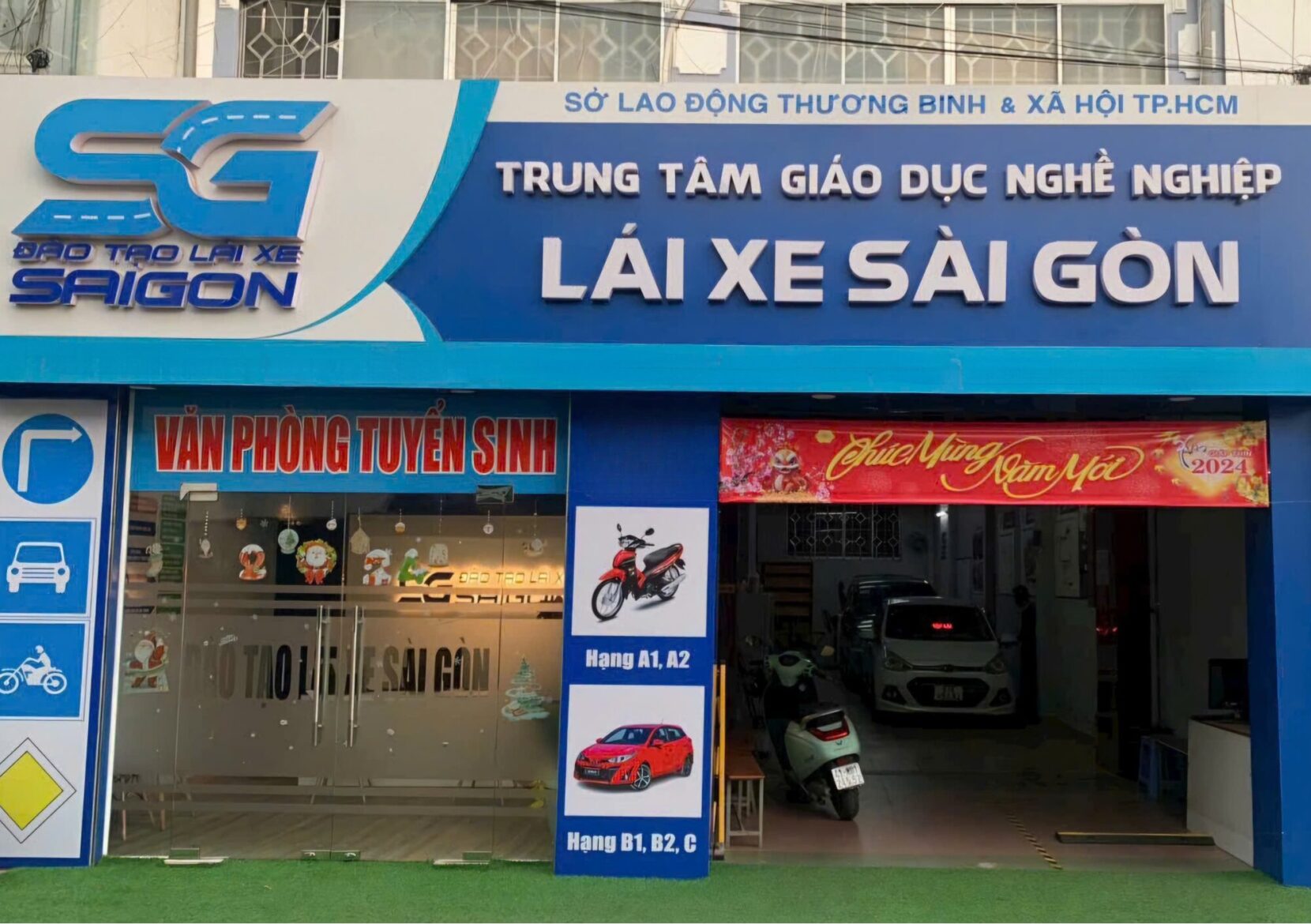 Trung Tâm GDNN Lái Xe Sài Gòn-Thi bằng lái xe C1 tphcm