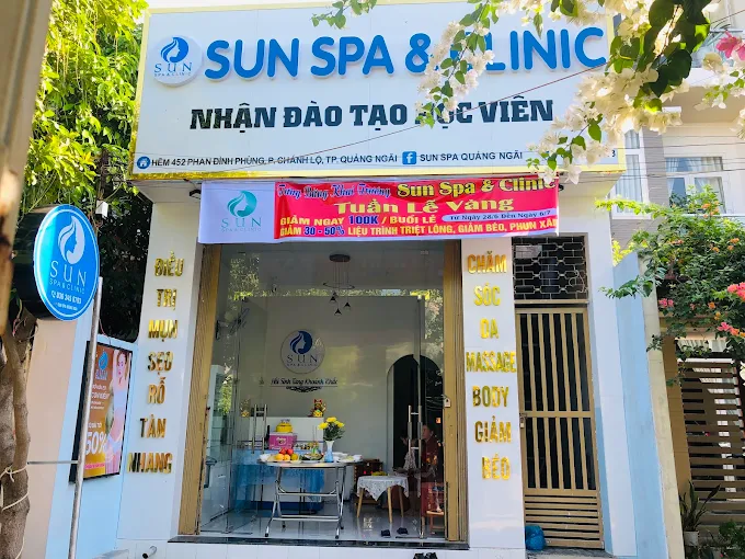 Sun Spa Quảng Ngãi - Địa Chỉ Massage body Quảng Ngãi chất lượng