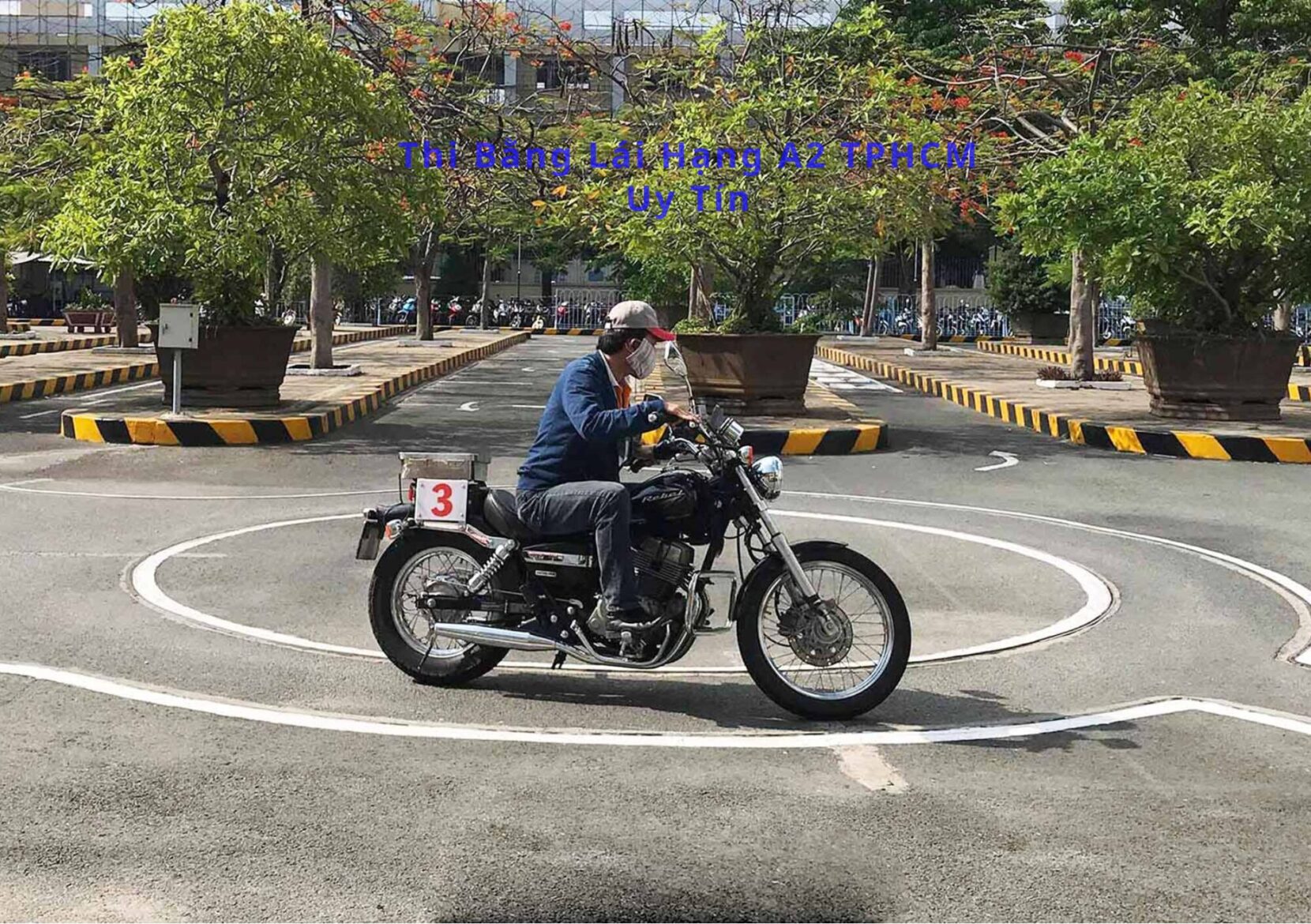 thi Bằng Lái Hạng A2 TPHCM