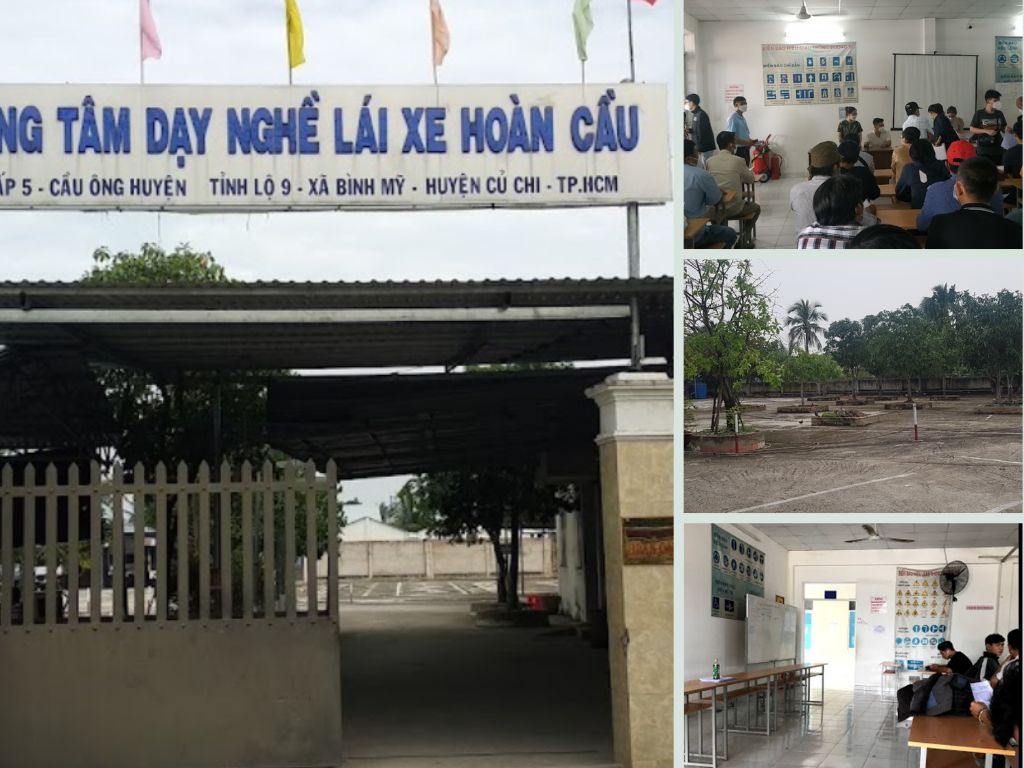 Trung Tâm Dạy Nghề Lái Xe Hoàn Cầu - Trường dạy lái xe TPHCM