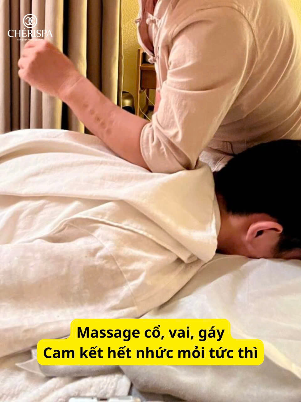 Massage nam Quảng Ngãi tại Chérispa - Thư giãn body