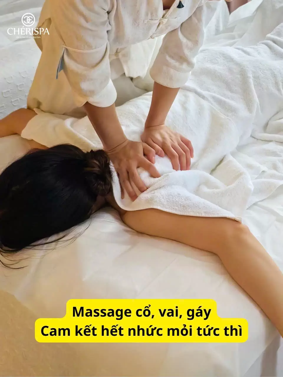 Massage thư giãn Quảng Ngãi tại Chérispa - Giảm mệt mỏi