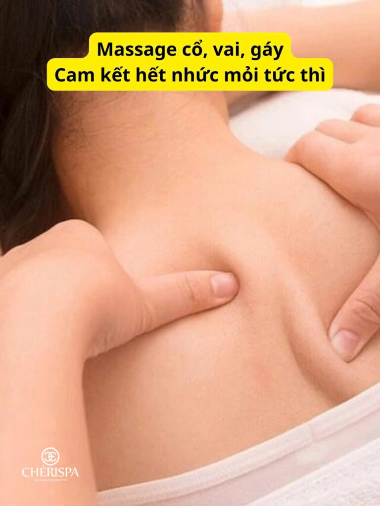 Massage khoẻ Quảng Ngãi tại Chérispa giúp thư giãn và cải thiện sức khỏe hiệu quả