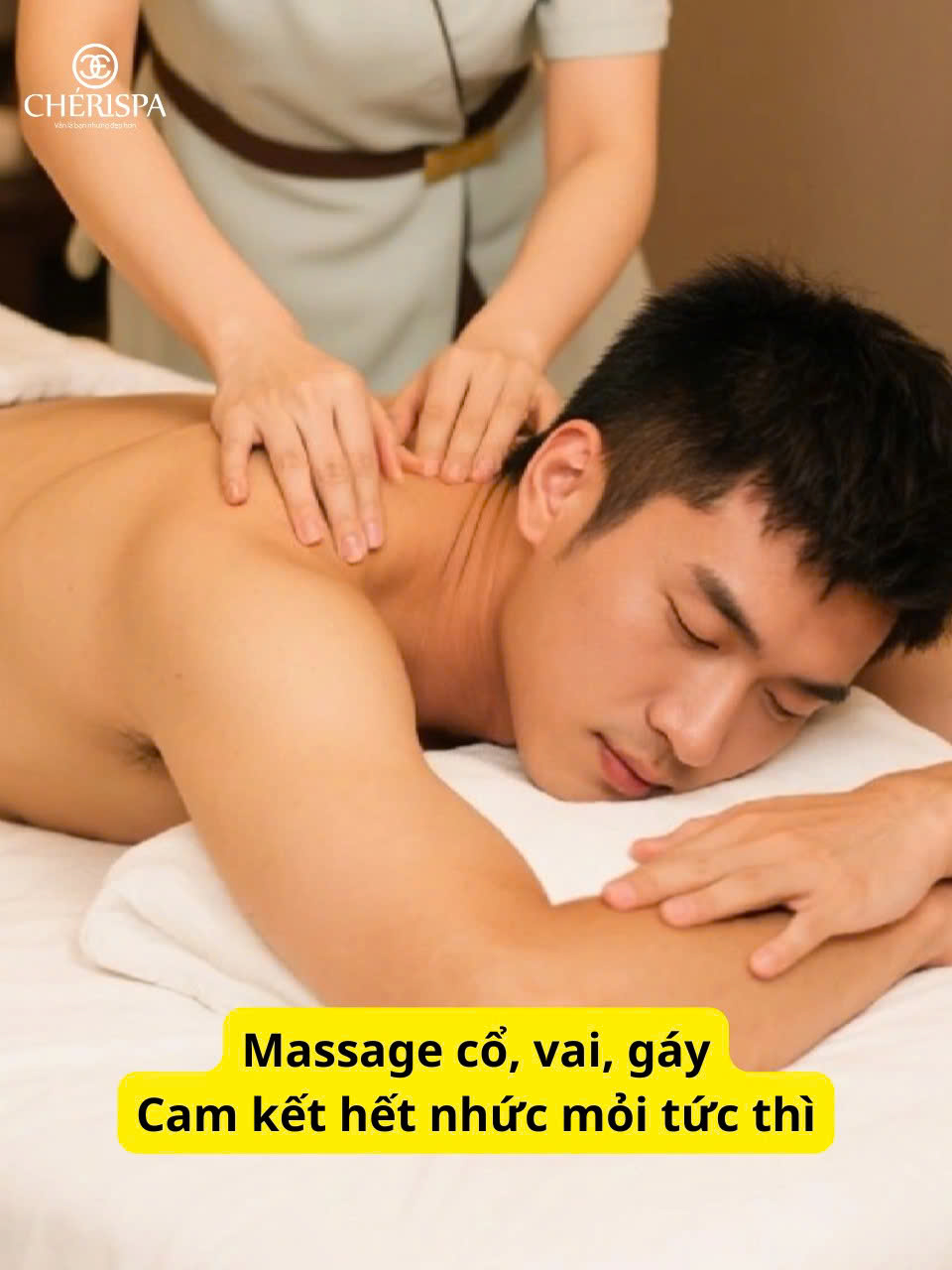Massage nam Quảng Ngãi chất lượng tại Chérispa