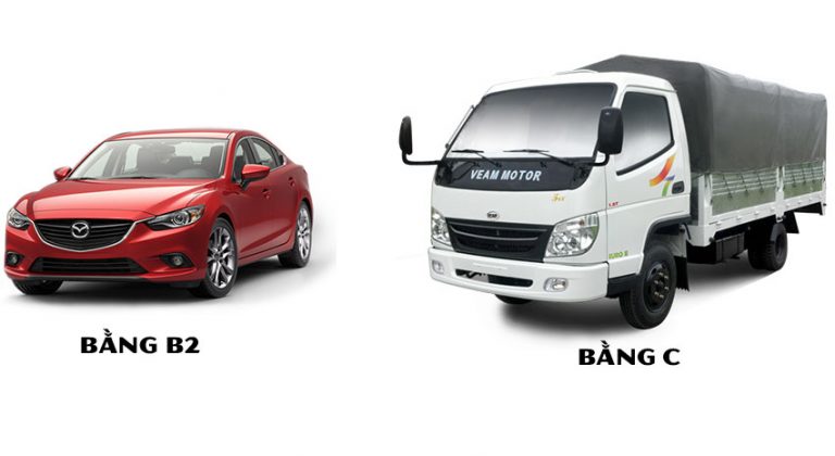 CHọn B2 Hay C-Bằng Lái Xe Tải